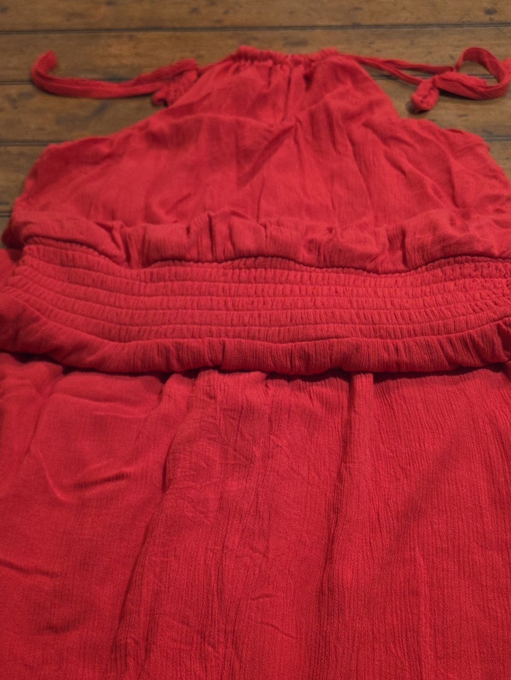 Maurices Bright Red Girls' Halter Dress